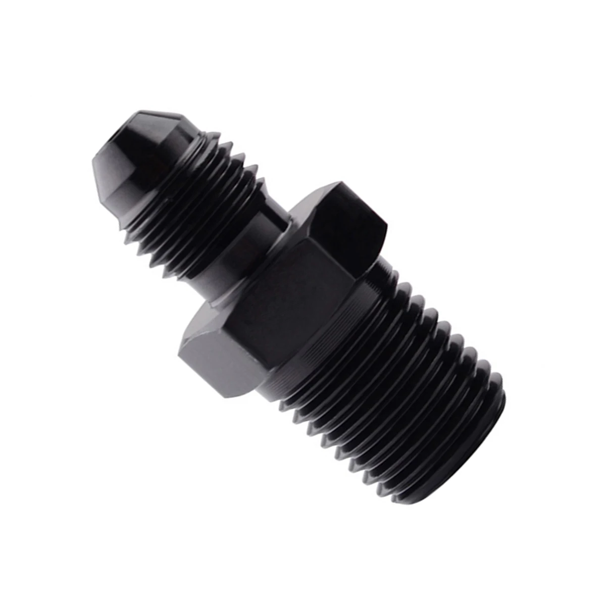 

1PCS AN4 Male To 1-4NPT 1-8NPT Fuel Hose Fitting Straight Adapters Aluminum Oil Cooling Connector