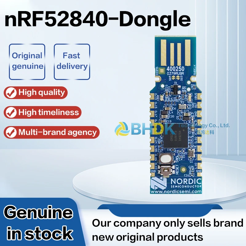 FOR nRF52840-Dongle PCA10059 USB Adapter Board For BLE Thread Zigbee 2.4GHz Wireless Development Tool