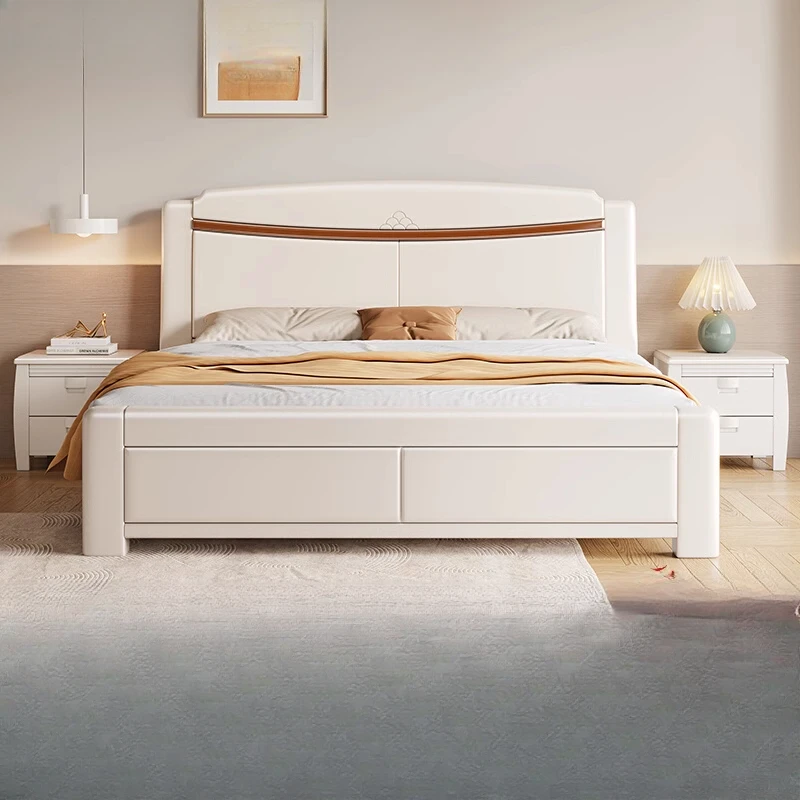 

Princess Sleeping Bed Luxury Children Design Sun Beauty European Bed Simplechildren Double Frame Wooden Beliche Salon Furniture