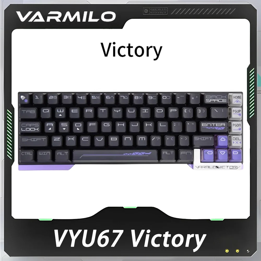 

Varmilo Vyu67 Victory Magnetic Switch Keyboard Aluminium Alloy 8000Hz Quick Trigger Mechanical Keyboard Hot Swap RGB Varolant