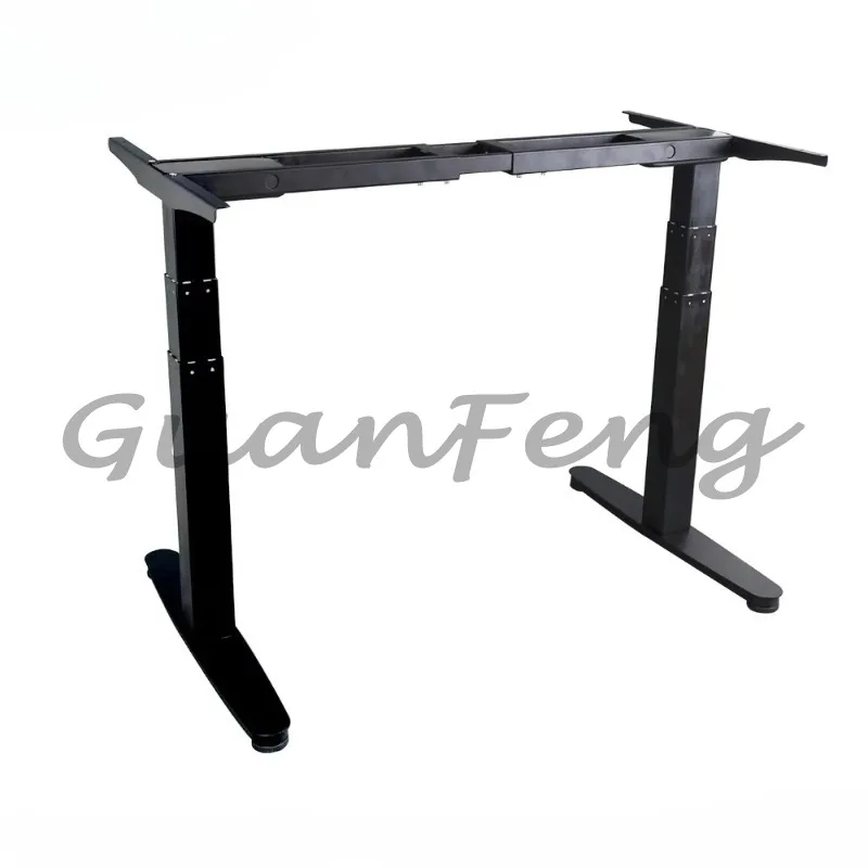 Electric adjustable height for use as a standing or treadmill desk workstation