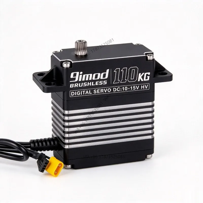 9imod 110KG steering motor - aluminum casing - digital brushless high-voltage waterproof steering motor
