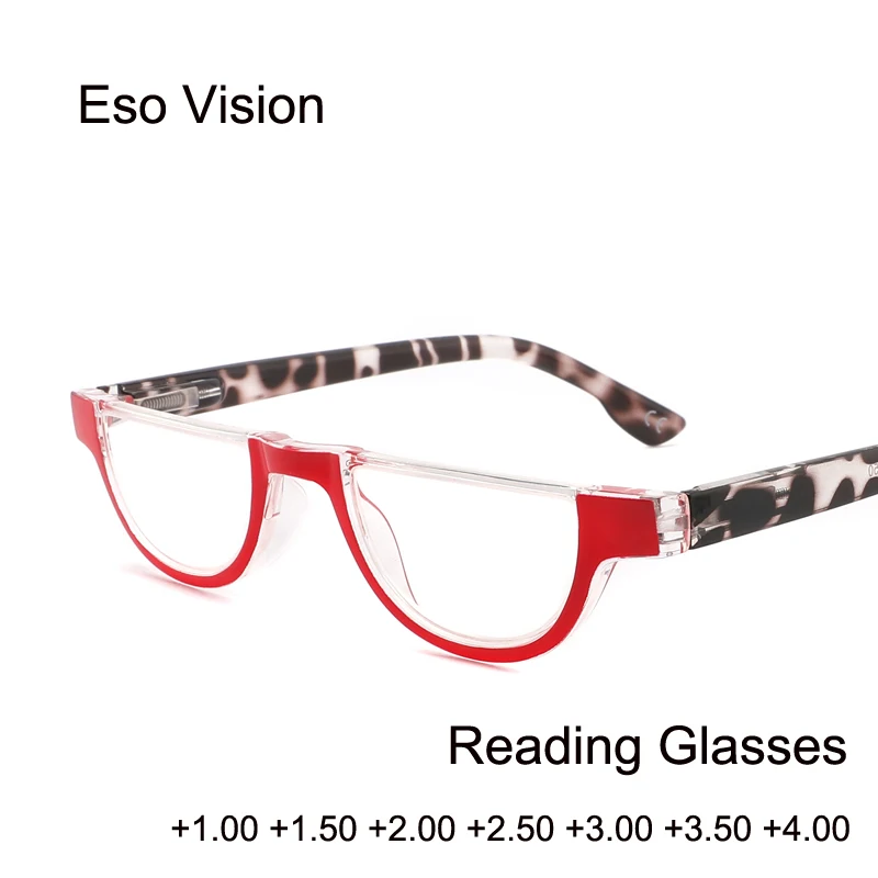 ESO VISION Fashion Reading Glasses Woman Small Eye Readers Man Promotion Glasses 200 250 400 Wholesale With Spring Hinge 245161