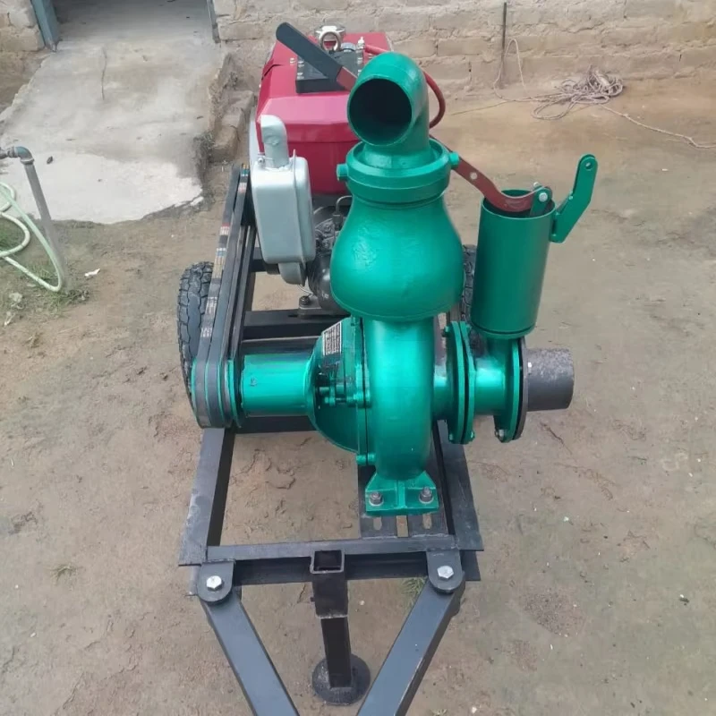 4 Inch 8 hp Large Flow diesel Water Pump for Irrigation with River