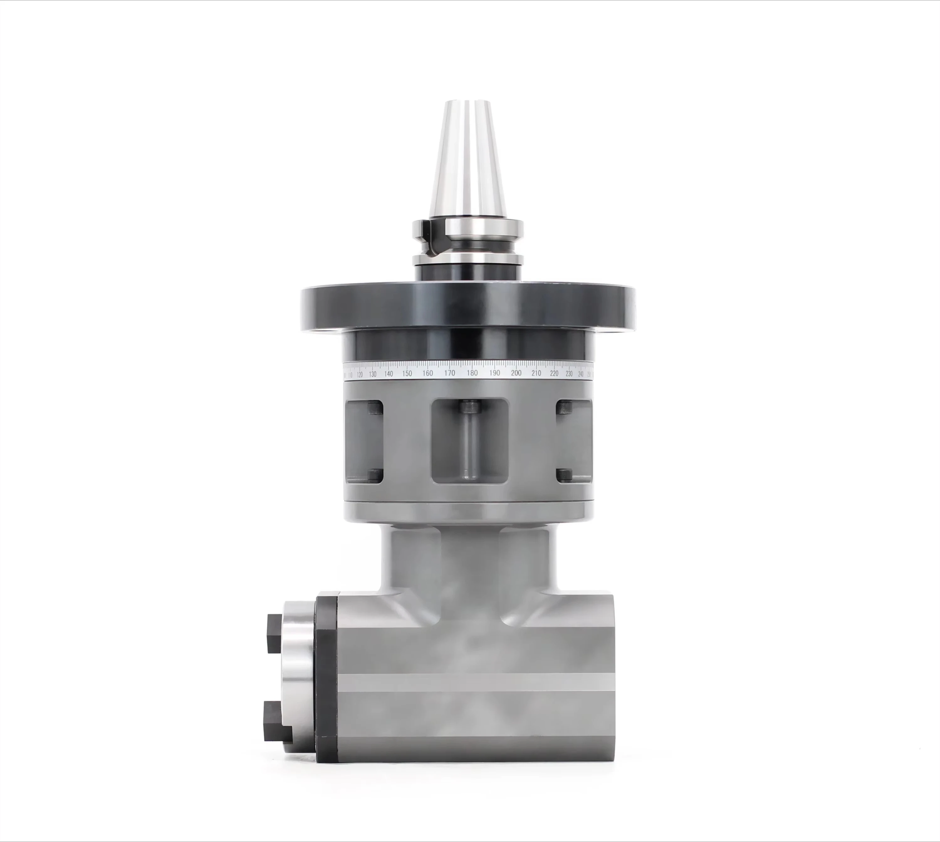 2026 hot saleHeavy-Duty BT40-BT40 & BT50-BT50 Milling Machine Bidirectional Output Side Angle Head for Cutting and Side Milling