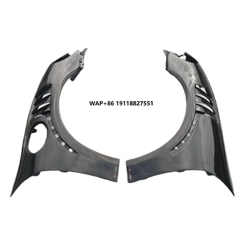 

Trade Guarantee TAKD Style Dry Carbon Fiber Fenders Custom Car Fenders for Porsche 718 Boxster Cayman
