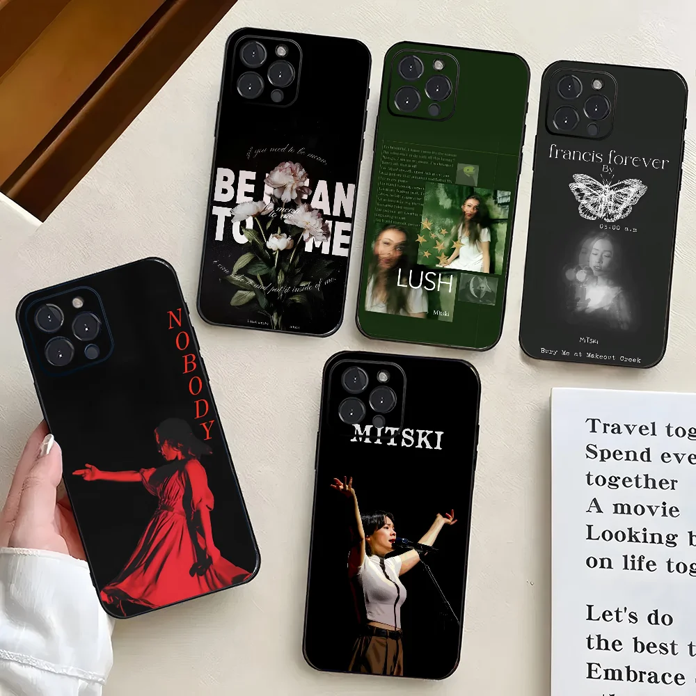 

EPC Retro Mitski Poster Be The Cowboy Nobody Lush Phone Case Silicone Soft For IPhone 16 15 14 13 12 11 X XR Plus Pro Max Plus