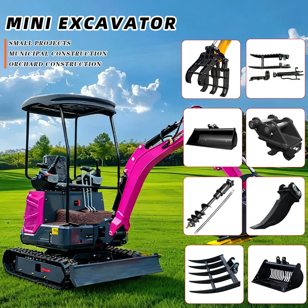 Small Excavator Hol…