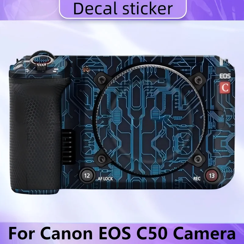 

Наклейка для камеры Canon EOS C50, наклейка для камеры c50, наклейка премиум-класса, защита от царапин, пленка, покрытая
