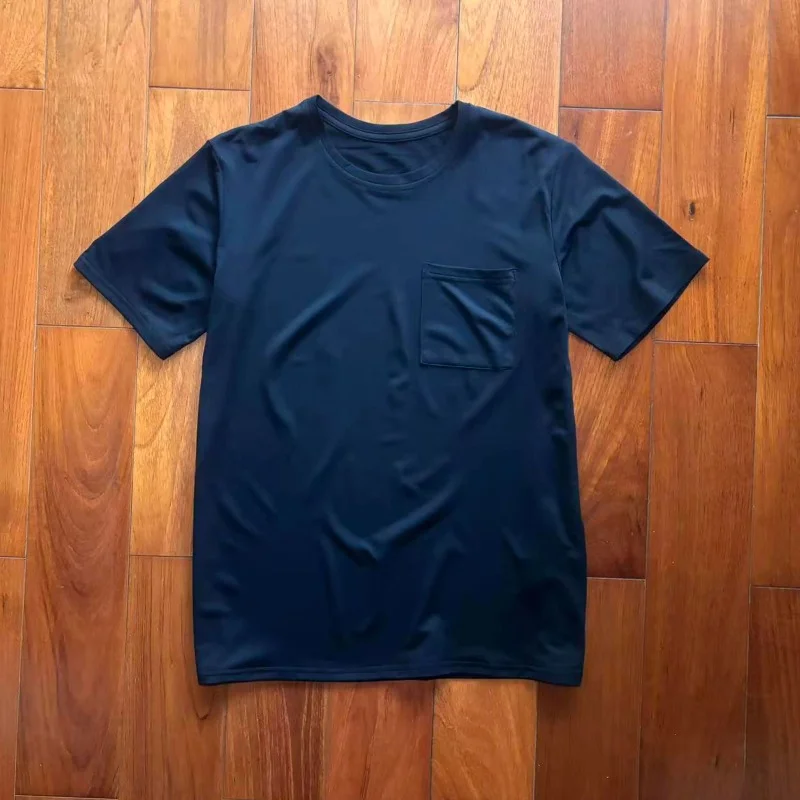 Yamatomichi Chemical Pocket T-Shirt Outdoor Ultra-thin Sweating Quick-drying Short Sleeve