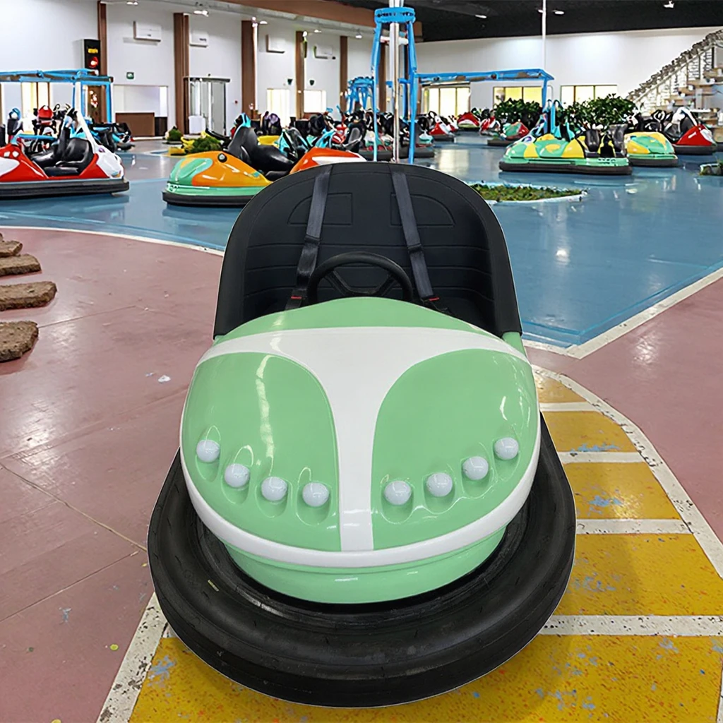 

Top Amusement Manufacturer's Battery Operated Electric Dodgem Bumper Cars Indoor/Outdoor Plastic Rides for Kids Adults on Salepr