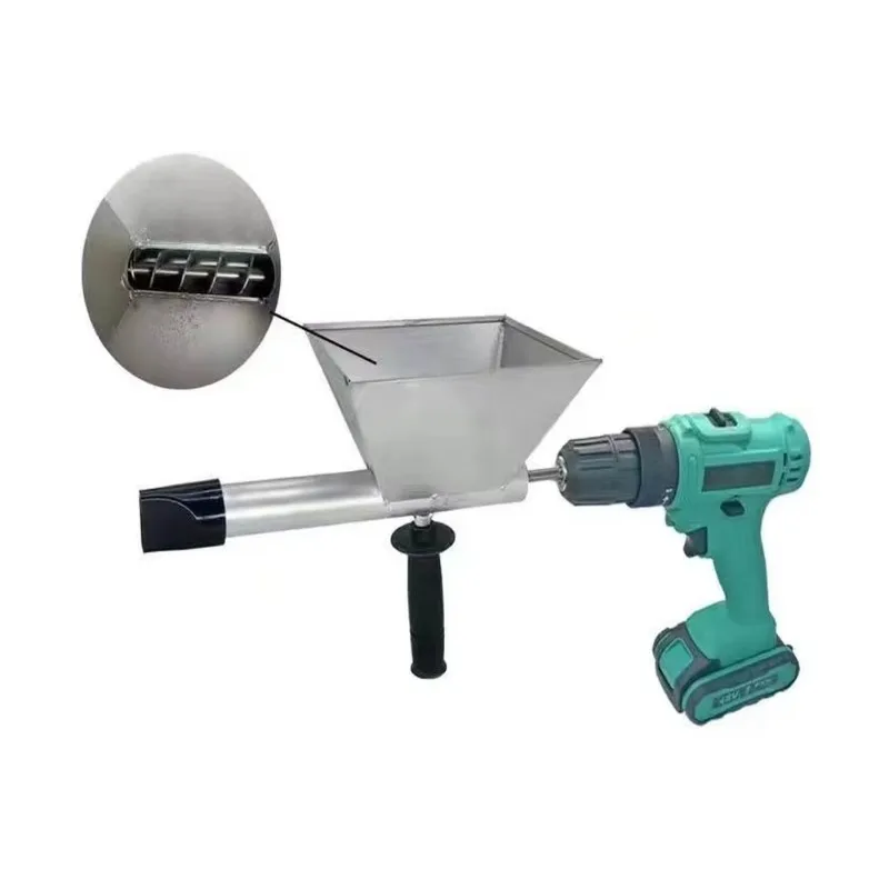 Electric Cement Mortar Grouting Gun, Mortar Sprayer Applicator, Handheld Cement Filling Caulking Pump
