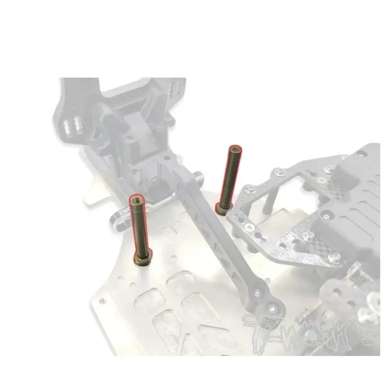 

Оригинальный вал T Works TO-239-MP11 с твердым покрытием 7075-T6 Alum Servo Saver Shaft (для Kyosho MP11), радиоуправляемый инструмент