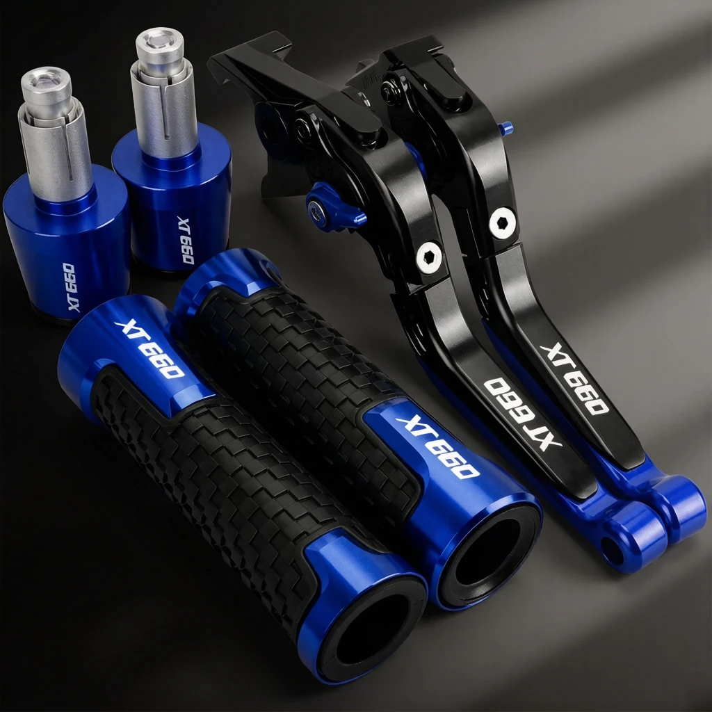 

For YAMAHA XT660 XT660R XT660X Tenere XT 660 2004-2017 Motorcycle Clutch Lever Brake Levers Handlebar Handle Hand Grips Ends