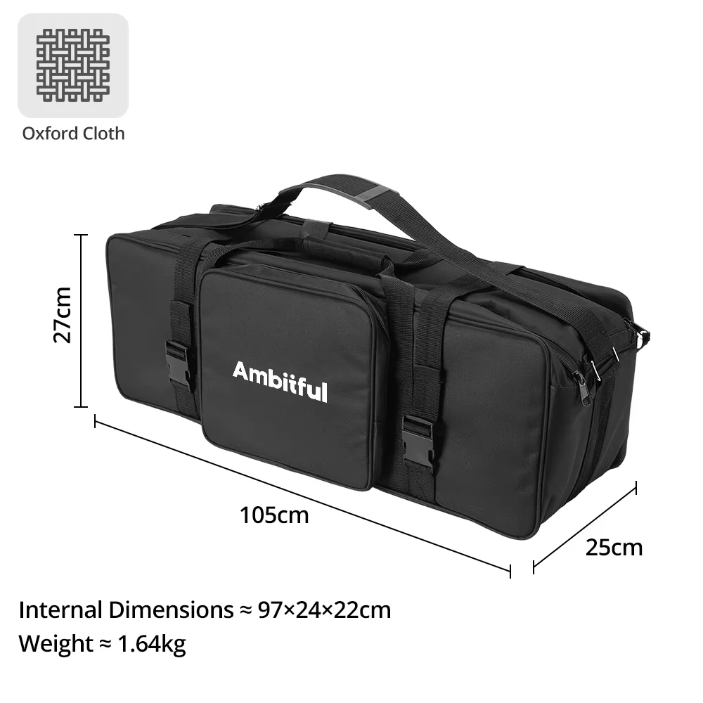 Ambitful Photography Studio Flash Light And Tripod Stand Carry Bag Portable Kit for Lighting Equipment