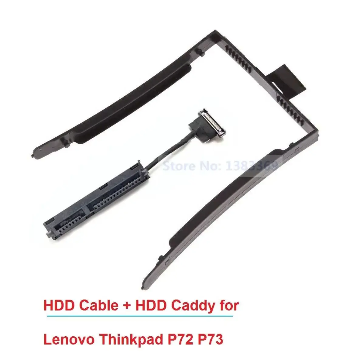 

2.5 Inch SATA SSD HDD Hard Drive Connector Cable Caddy Bracket Tray for Lenovo ThinkPad P72 P73 EP720 PN: 02HK806 DC02C00CX00