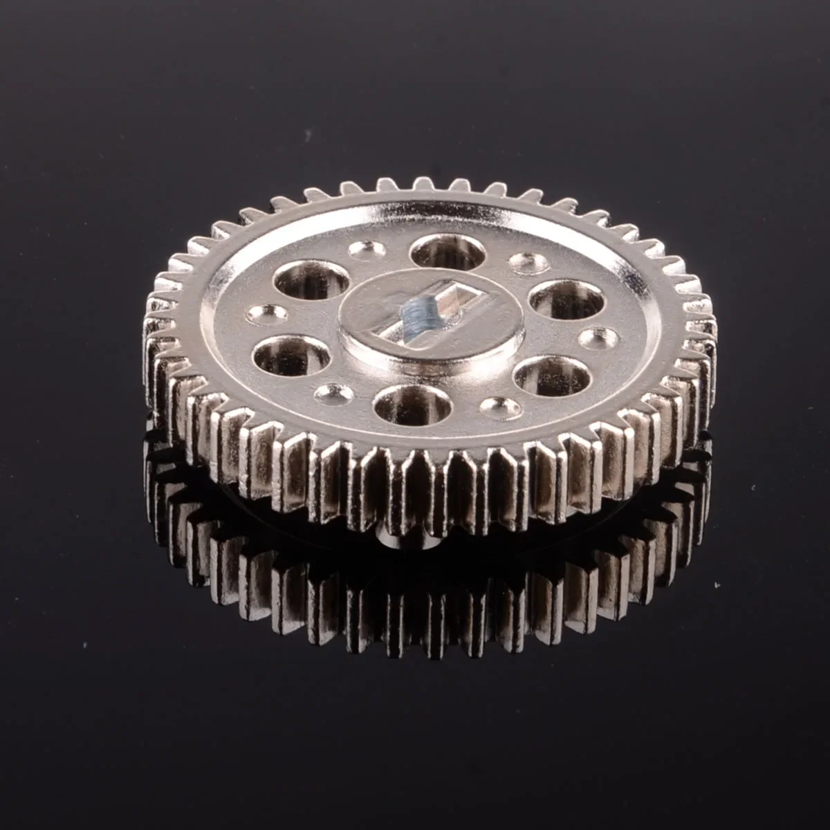 Silver Aluminum Spur Gear 44T 05112 For RC 1/10 HSP Off-Road Buggy Spare Parts