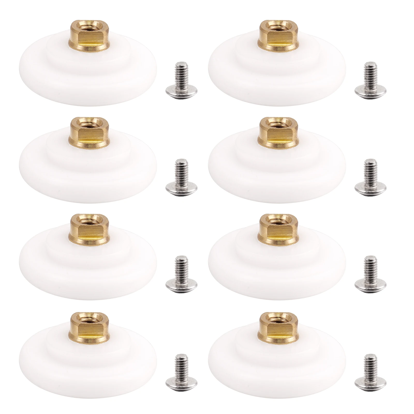 

4pcs/8pcs 26mm Shower Door Rollers Pulley Bathroom Sliding Glass Door Wheels Sliding Door Wheel Rollers Bathroom Accessories