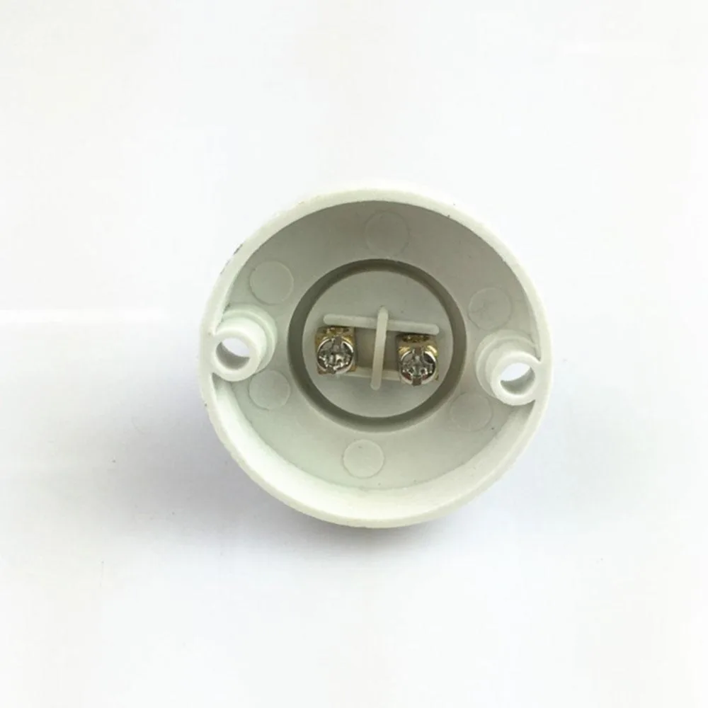 1/5PCS E14/E27 Screw Cap Socket White/Black Ceiling Light Lamp Bulb Fixing Base Stand Light Bulb Holder Lamp Socket for Home