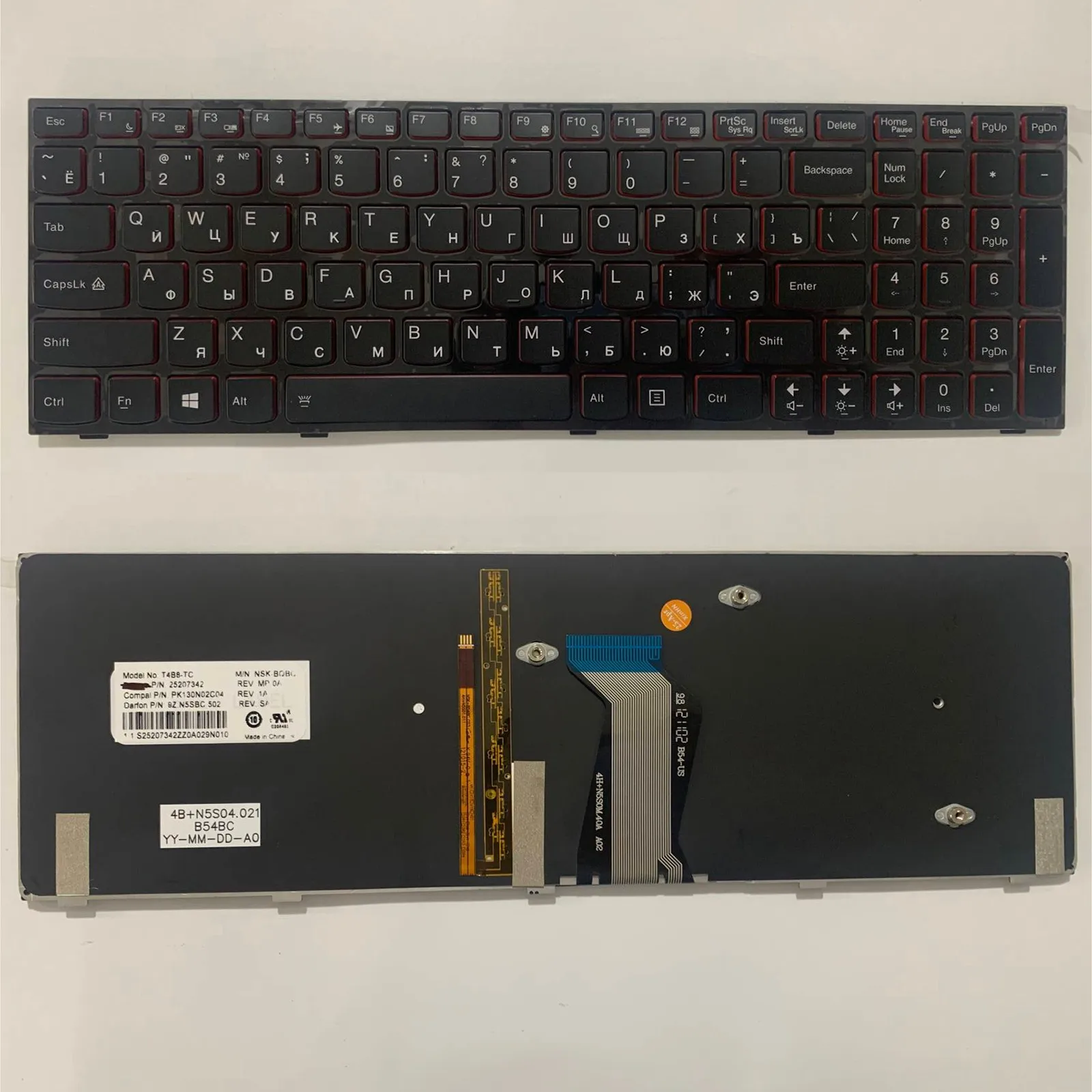 

US RU SP Layout for Lenovo Y500N Y500NT Y500 Y510 Y510P Y590 Y590N Laptop Keyboard