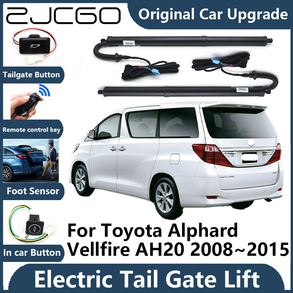 For Toyota Alphard Vellfire AH20 2008~2015 Tailgate Electric Tail Gate Lift Prop Support Vehicle Power Rear Door Liftgate Strut