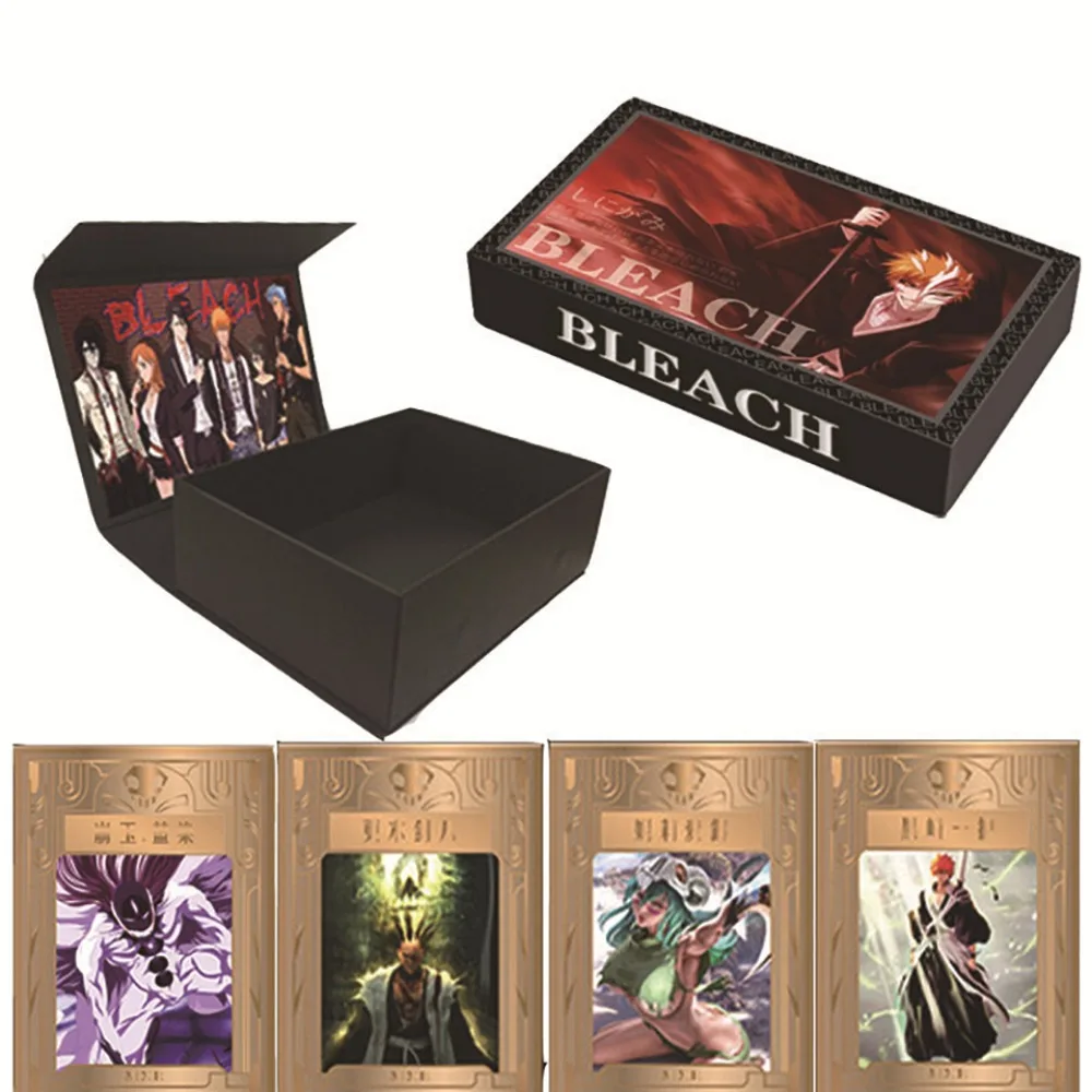 BLEACH Collection Card For Children Shihouin Yoruichi Urahara Kisuke Kurosaki Ichigo Youth Anime Limited Game Card Table Gifts