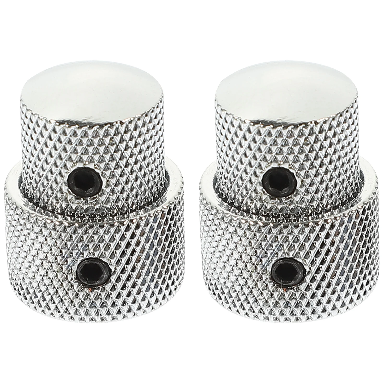 

2Pcs Professional Instrument Volume Knobs Durable and Non Deformable Potentiometer Caps Volume Control Knob Guitar Knobs