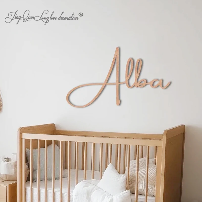 Custom Wall Sign, Crib Name Sign, Wall Name Sign, Wooden Letters, Custom Sign, Custom Wooden Name, Nursery Wall Art, Baby Room D