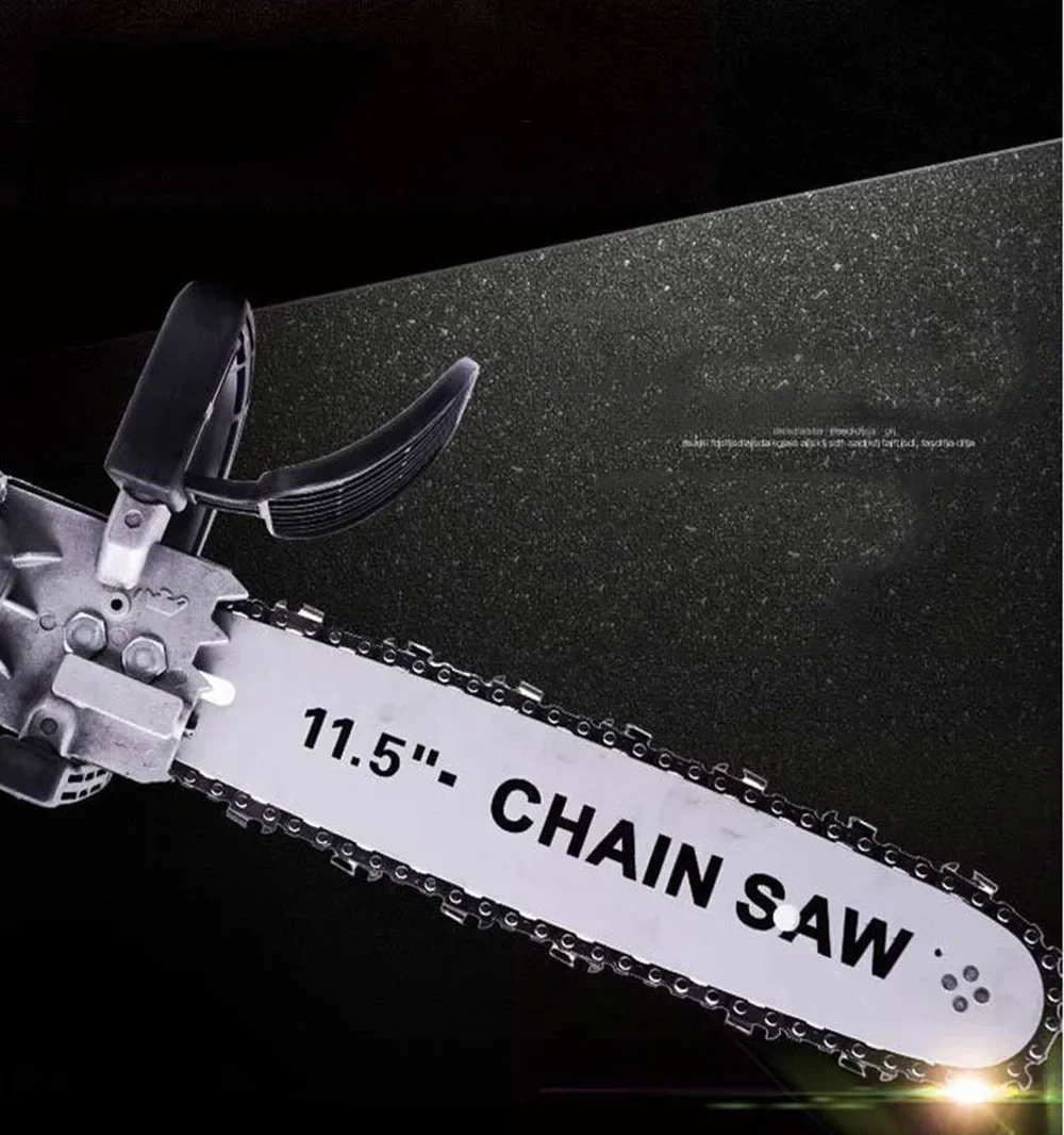 แบบพกพาอเนกประสงค์ในครัวเรือน DIY เลื่อยโซ่ไฟฟ้าโซ่ Chainsaw Stand Converter ขัดอุตสาหกรรมดัดแปลงเครื่องมือตัดไม้