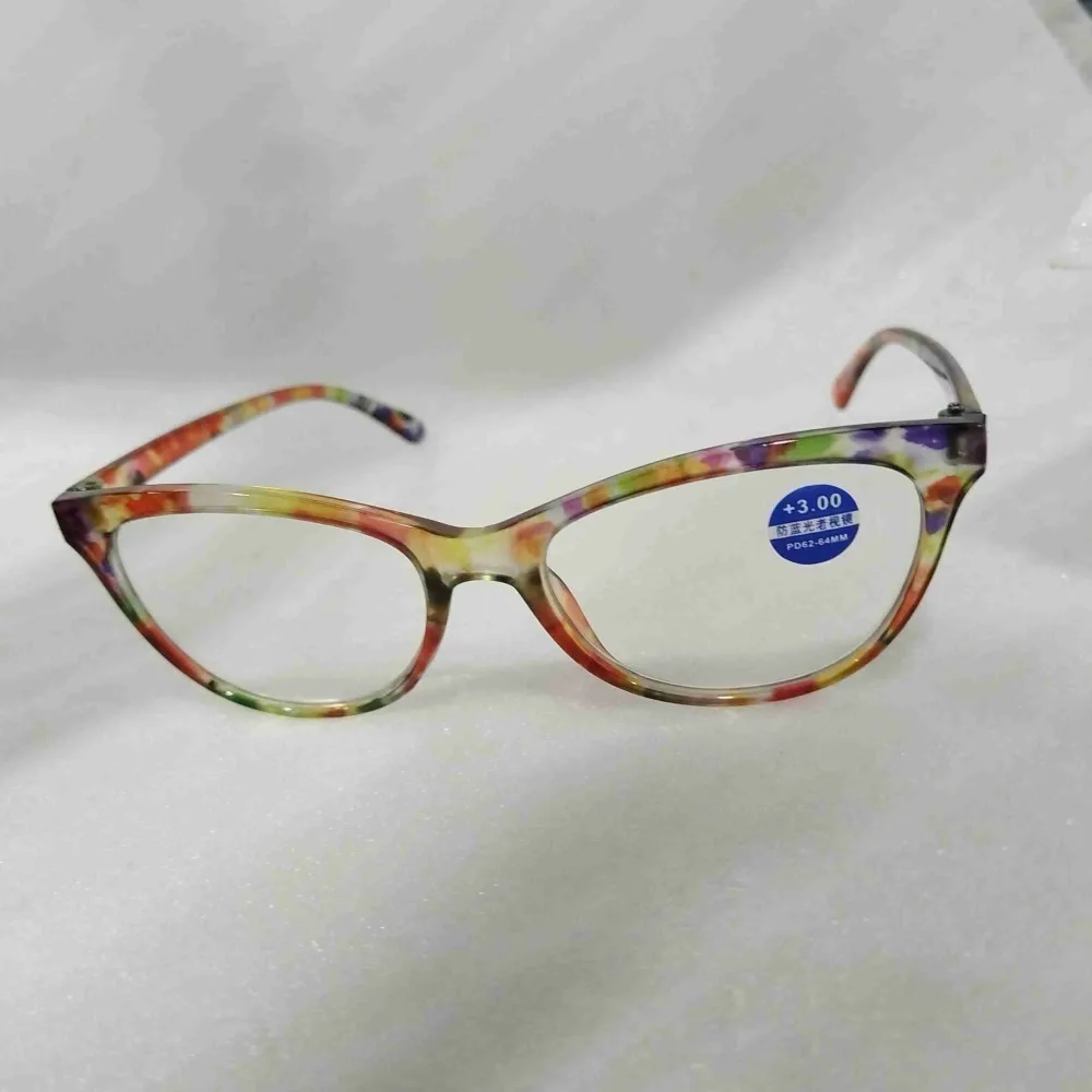 

Comfortable Flowers Vintage Elegant Anti-Blue Light Eyeglasses Reading Glasses Presbyopic Glasses Eye Protection