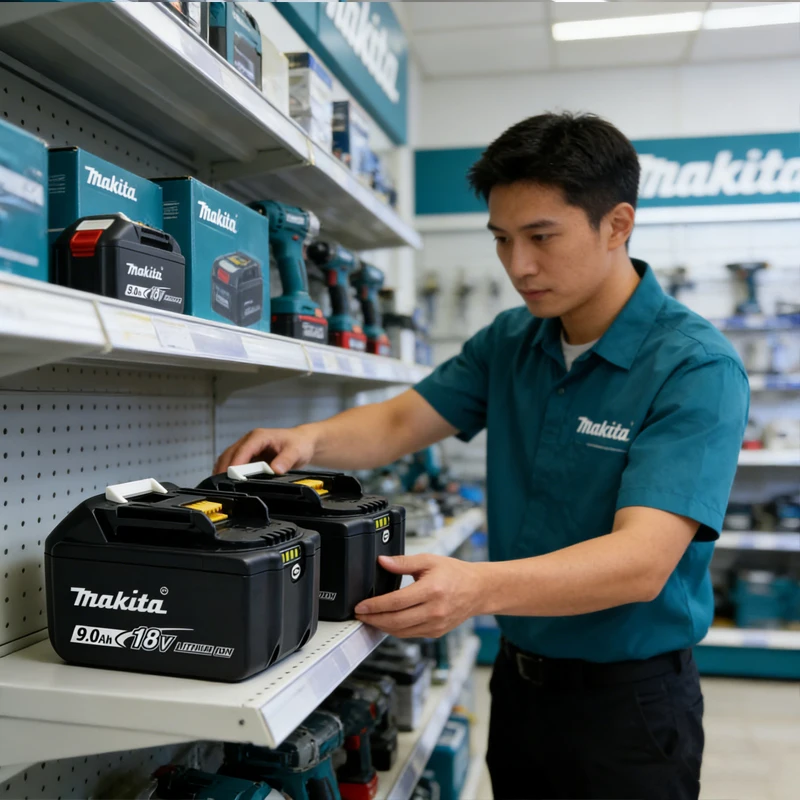 

Original genuine Makita 9Ah 9000mAh 18V Makita battery BL1860 BL1850B BL1850 BL1840 BL1830B makita rechargeable lithium battery