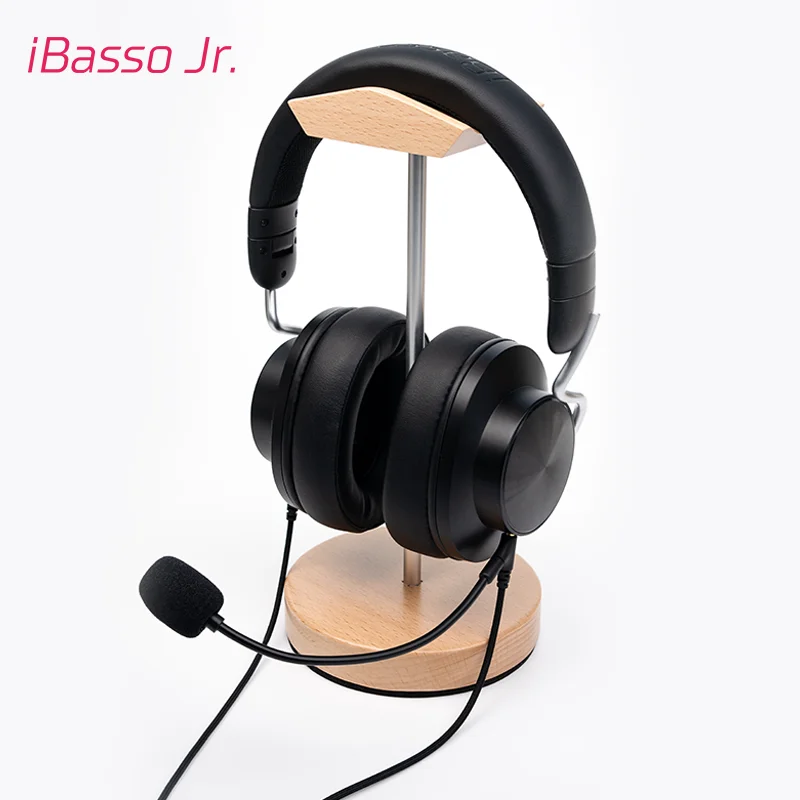 IBasso Jr. Brownie bedrade HiFi-hoofdtelefoon speciaal voor computergaming en e-sports met 3,5 mm microfoonkabel