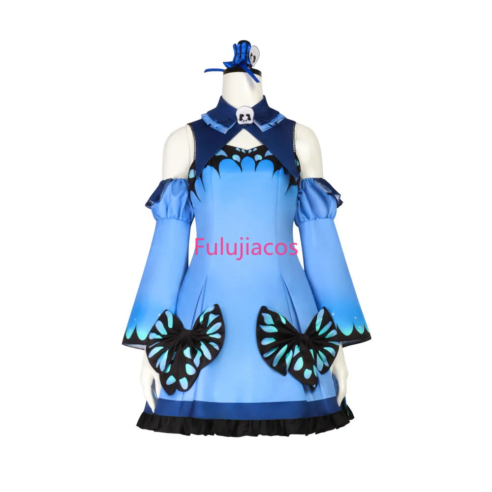 

Fulujiacos Uruha Rushia Cosplay Costume and Accessories VTuber Rushia