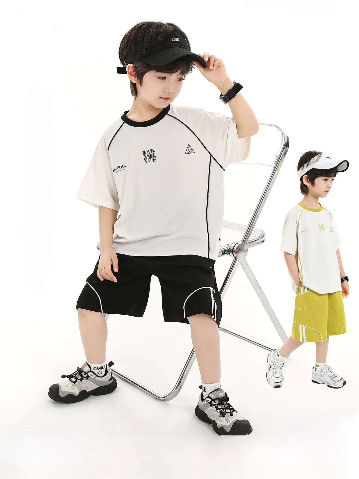 cool-sensation-summer-basketball-outfit-for-boys-short-sleeve-2026-new-style-xiang-han-ham-children's-clothing-sportswear-set