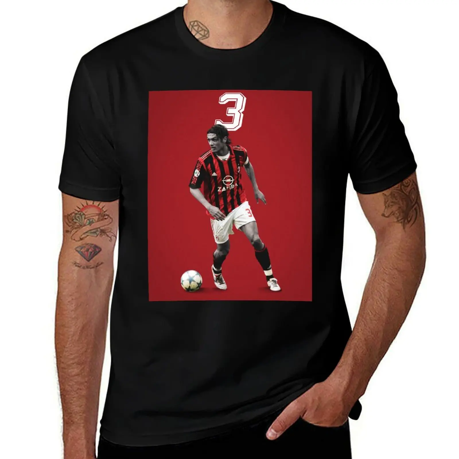 Футболка PAOLO MALDINI LEGEND с круглым вырезом для высоких и крупных людей