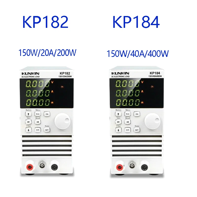 KP182 KP184 DC Điện Tử Tải Mét 200W / 400W Dung Lượng Pin Bút Thử Điện Thử Nghiệm Lão Hóa Nhạc Cụ