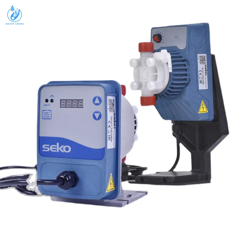 Bomba dosificadora de solenoide automática para piscina al aire libre, controlador de PH de cloro, bomba dosificadora de agua química