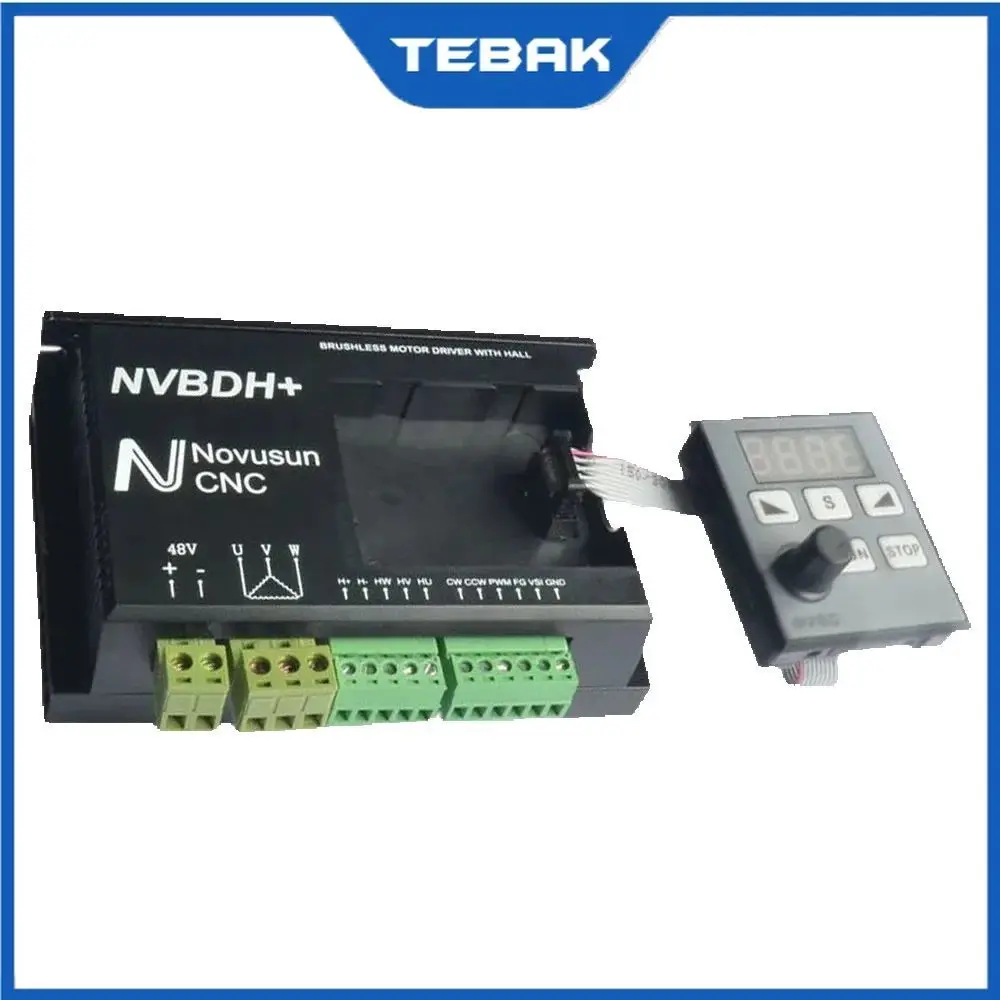 

Шпиндель фрезерного станка с ЧПУ NVBDH + бесщеточный двигатель постоянного тока NVBDL, соответствующий приводу с контроллером, цифровой дисплей 400 Вт