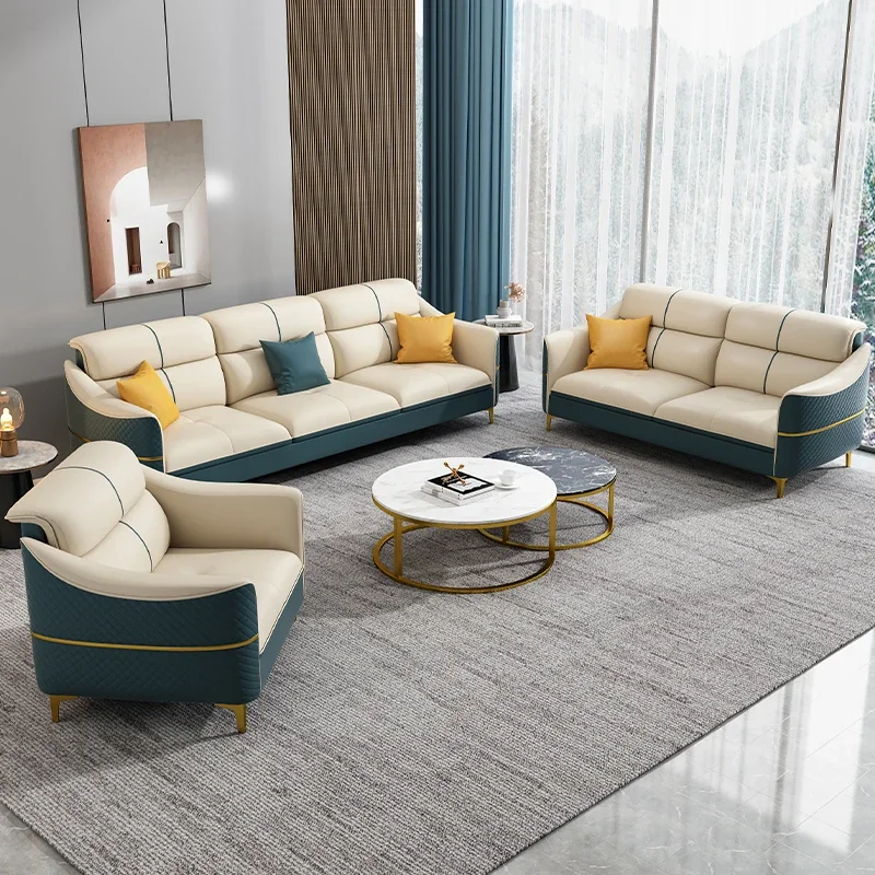 

Minimalist Leather Living Room Sofas Recliner Italian Wooden Nordic Daybed Sofas Designer Woonkamer Banken Unique Furniture