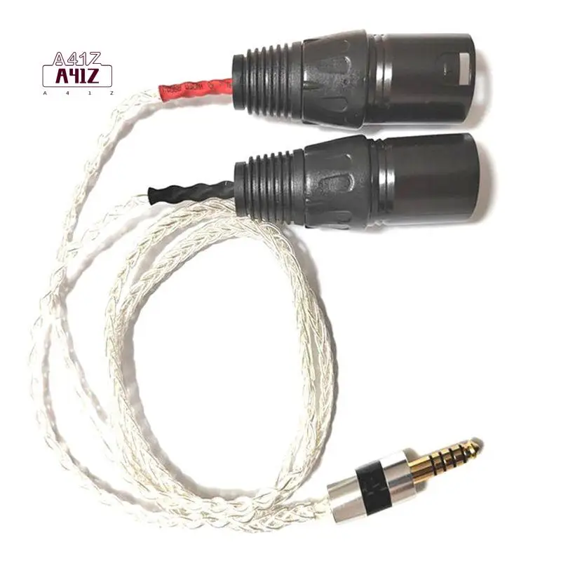 

A41Z-4.4Mm Balanced Male To Dual XLR Male Audio Adapter Cable - High-Quality Sound Transmission