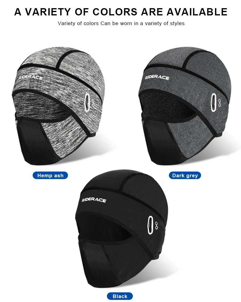 Verão Ciclismo Cap Cool Respirável Balaclava Bicicleta Full Face Mask Headwear Proteção Solar de secagem rápida Motocicleta Capacete Liner