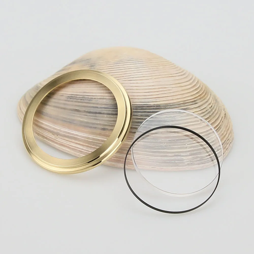 ساعة SKX007 من الفولاذ المقاوم للصدأ 316L بإطار مسطح رفيع ونحيف ثابت مع زجاج الياقوت المسطح