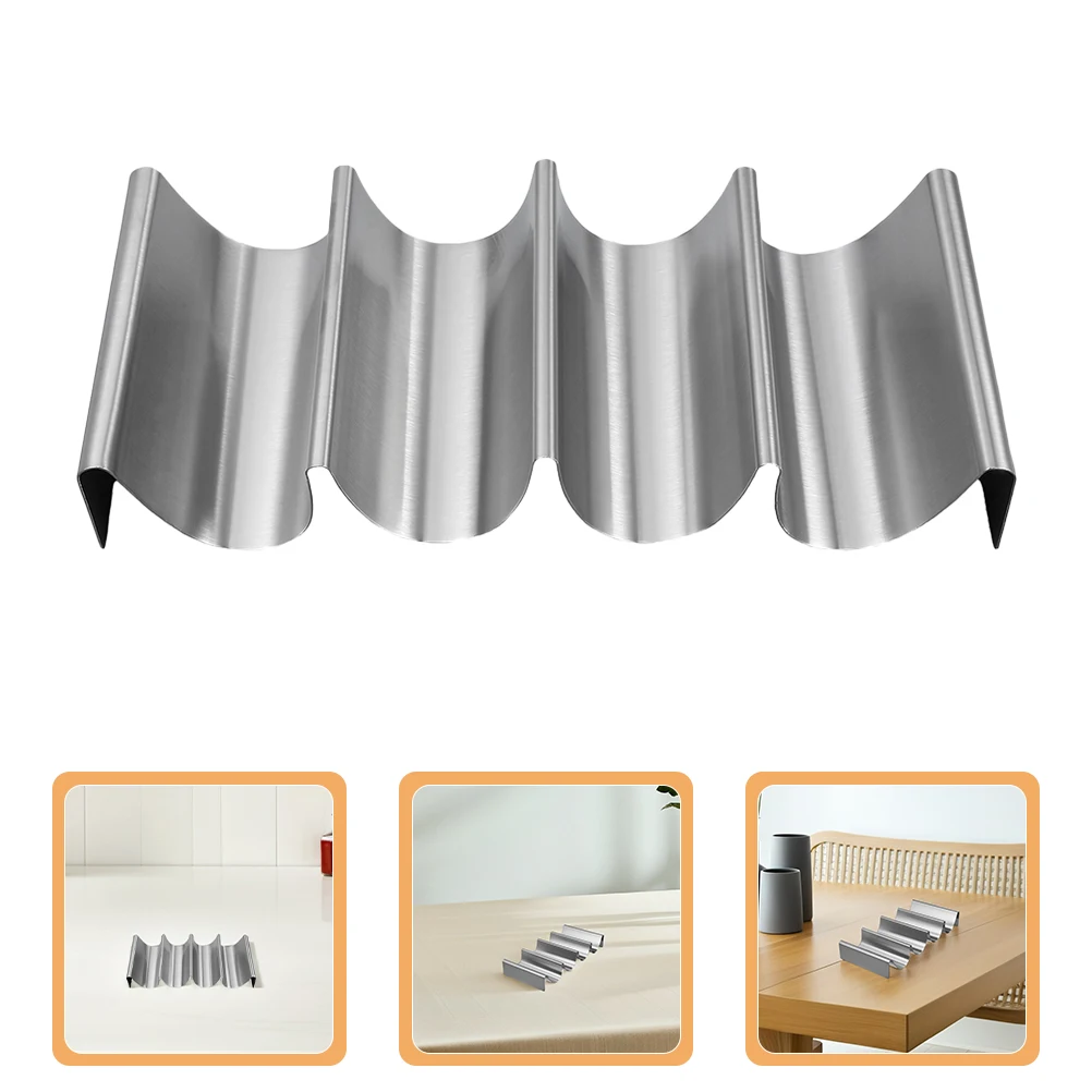 

2 Pcs Stainless Steel Burrito Stand Serving Tortilla Support Cake Restaurant Sushi Holder Rack for Tray Oven Safe