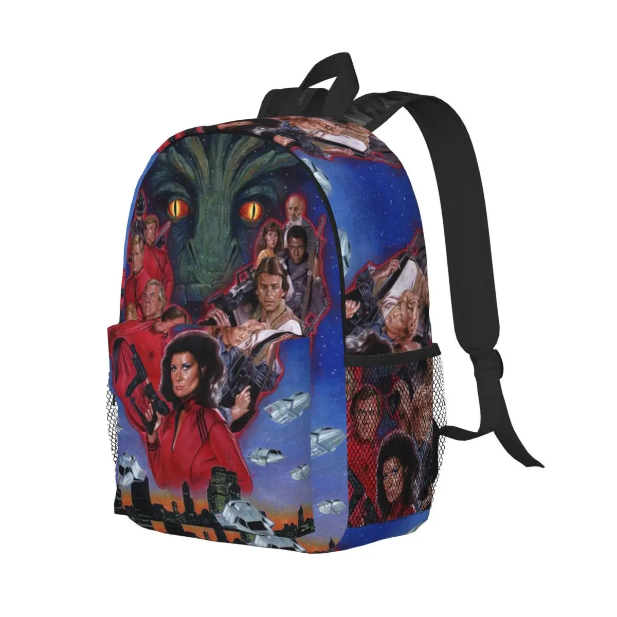 V The Visitors Miniseries 40th Anniversary Mochila Venda Quente Mochila Grande Capacidade Meninos Meninas BookBag Bolsas de Ombro