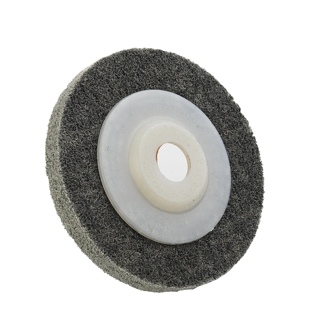Tool Buffing Wheel Dark Gray Abrasive Flap Nylon Fiber Polishing Buffing Wheel Pad Disc Angle Grinder 1pcs Part
