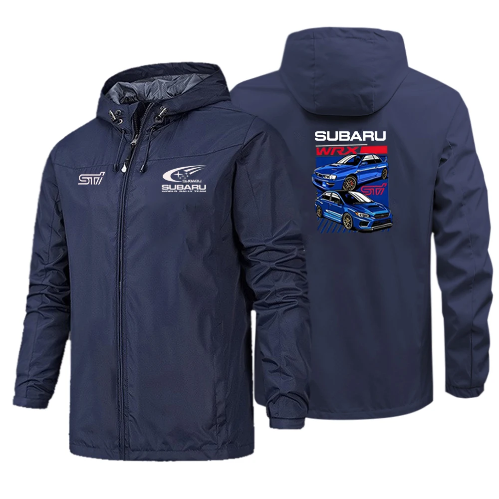 SUBARU Racing Jacket, Men's Trendy Jacket, Men's Outdoor Windproof