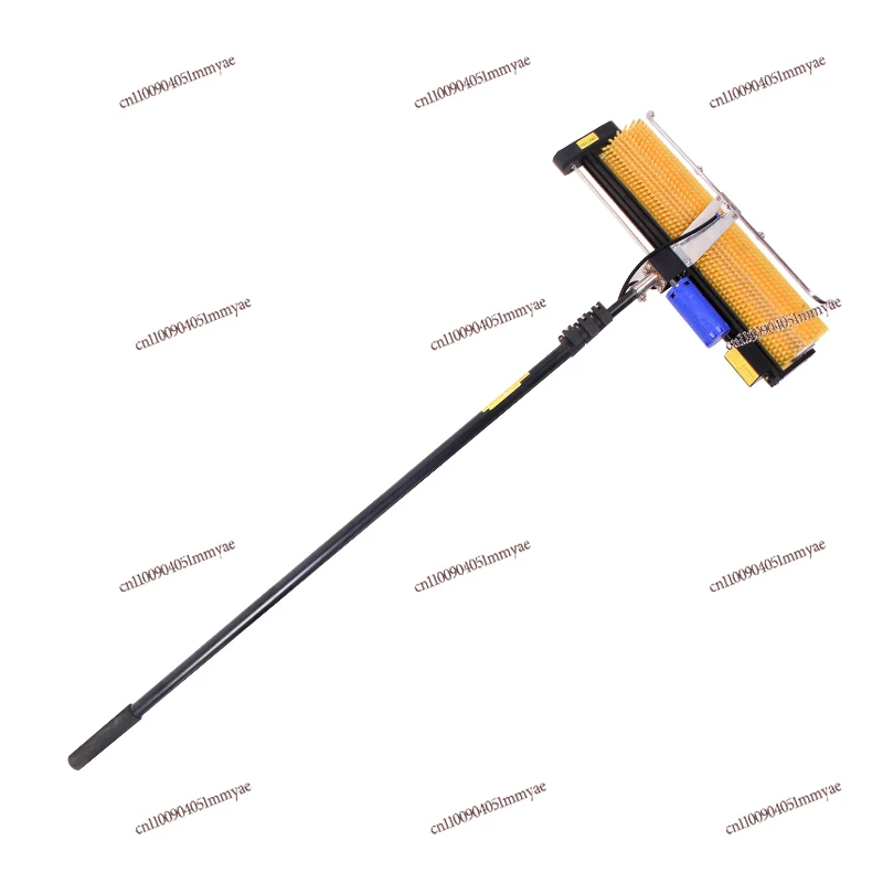

Solar photovoltaic panel cleaning machine equipment dry cleaning dual-purpose cleaning roller brush