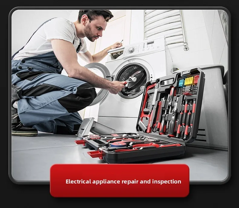 DEGV Werkzeugset Hardware Komplettset Multifunktionales Wartungs-Kombinationsset für Haus, Auto und Elektriker – Detail 9