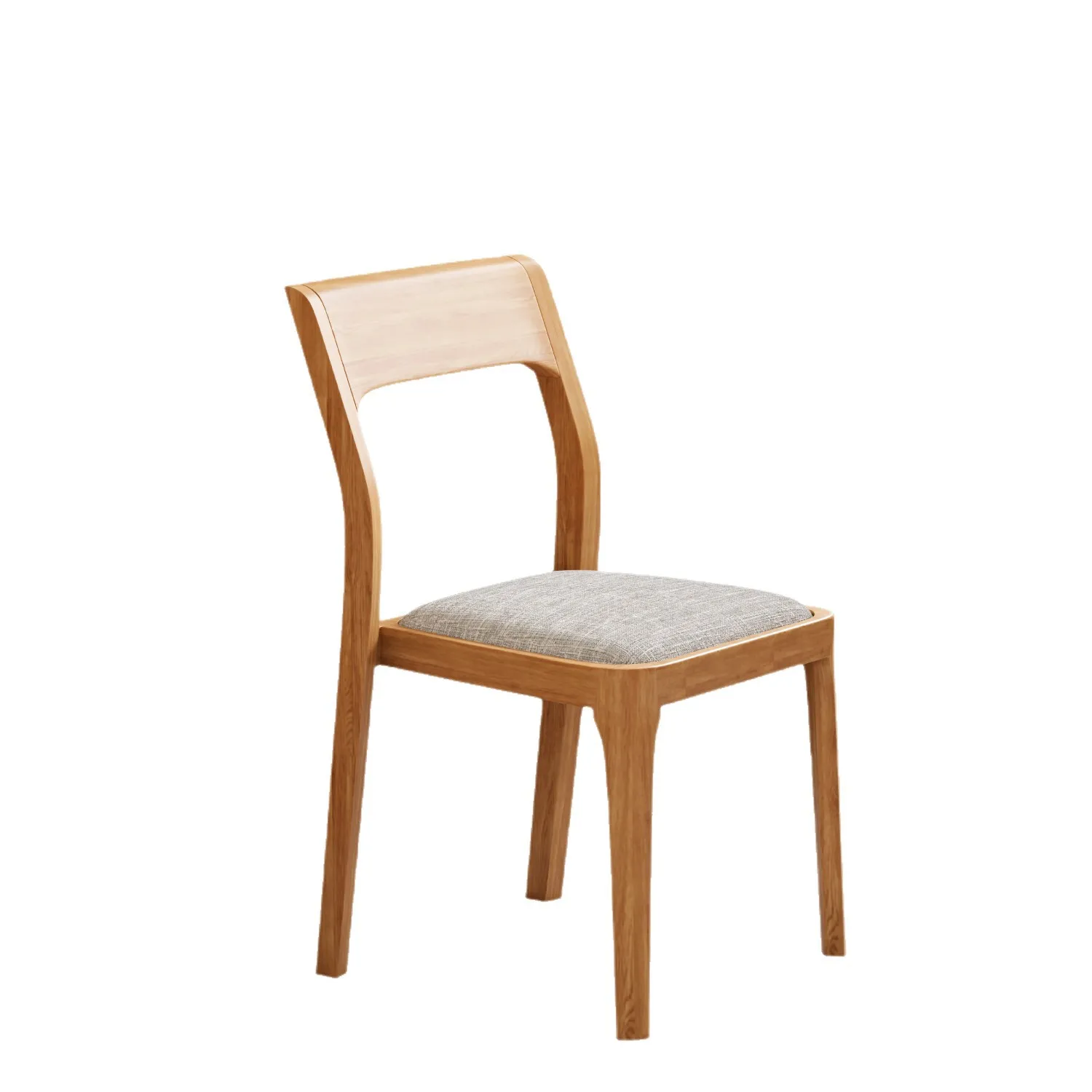 

#Nordic Solid Wood Dining Chairs Can Be Stacked for Leisure, Dining, and Home Use. Modern and Minimalist Dining Tables and