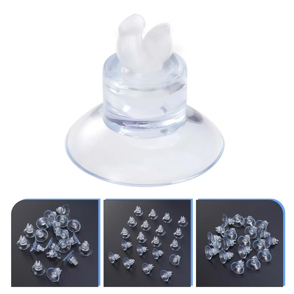 

18 Pcs Oxygen Tube Suction Cups Fish Tank Aquarium Airline Tubing Clips Hose Holder Rubber Clamps Adjustable Position Easy